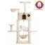 Armarkat Multi-Level Real Wood Cat Tree with Hammock