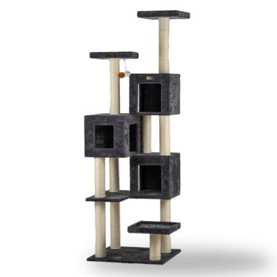 Griant Real Wood Multi-Level Cat Tower for Multiple Cats