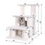 Real Wood 3-Step Cat Stairs Ramp - Climber for Small Dogs & Cats