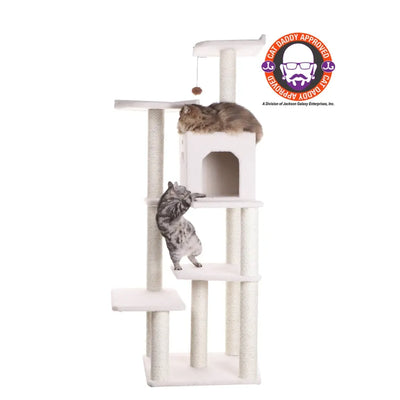 Armarkat Classic Real Wood Cat Tree with Condo - 6 Levels