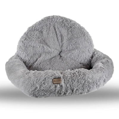 Armarkat Extra Large Round Cat Bed - Fluffy & Comfy Pet Bed