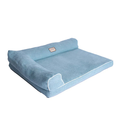 Armarkat Bolstered Pet Bed with Memory Foam - Supportive and Comfortable