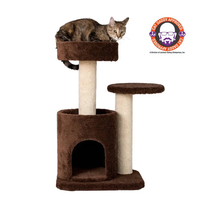 Armarkat Carpeted Cat Tree - Real Wood Cat Activity Center