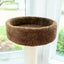 Three-Level Real Wood Cat Tree with Carpeted Condo and Play House