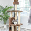 Armarkat Real Wood 3-Level Carpeted Cat Tree Condo