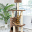 Armarkat Real Wood 3-Level Carpeted Cat Tree Condo