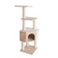GleePet 48-Inch Real Wood Cat Tree with Perches - Fun and Interactive Cat Furniture