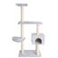 Real Wood Cat Tree Climber with Multiple Levels - Indoor Pet Perch