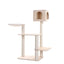 Premium Scots Pine Solid Wood Cat Tree - Multi-Level Pet Climber