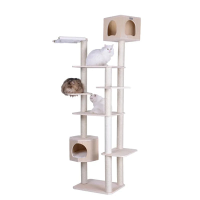Armarkat Premium Scots Pine Cat Tree Tower - Multi-Level Fun for Feline Friends