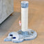 Real Wood Mouse Shape Cat Scratcher Toy - Perfect for Small Cats