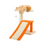 Armarkat Two Level Platform Scratcher with Sisal Carpet Ramp - Engages Natural Scratching Instincts