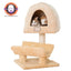 Armarkat Cat Condo with Real Wood Scratching Post - Feline Comfort and Fun