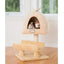 Armarkat Cat Condo with Real Wood Scratching Post - Feline Comfort and Fun