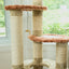 Real Wood Cat Climber - Multi-Level Jungle with Sisal Carpet