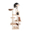 Armarkat Real Wood Cat Climber Play House - 78-Inch