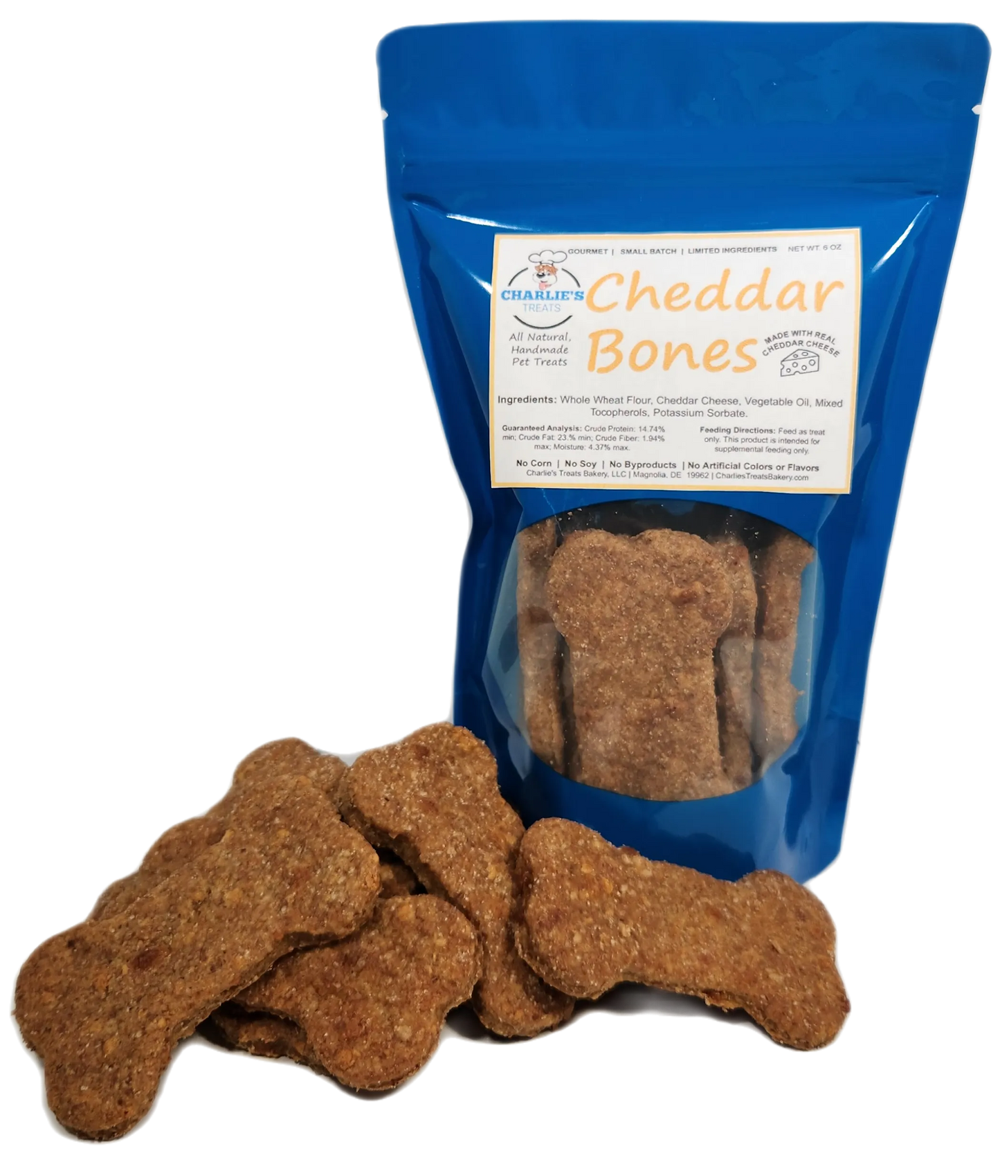 Cheddar Bones - Real Cheese Dog Treats