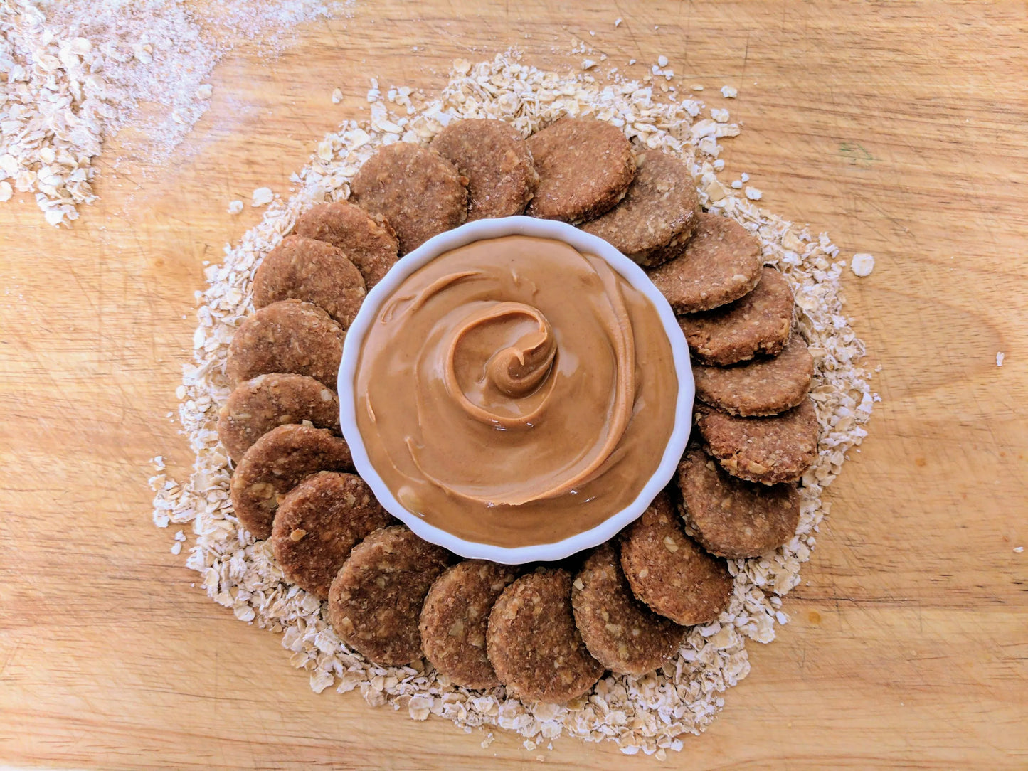 Classic Peanut Butter Cookies - Handmade Dog Treats