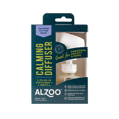 ALZOO Plant-Based Calming Diffuser Plug-in Kit for Dogs - Stress Relief