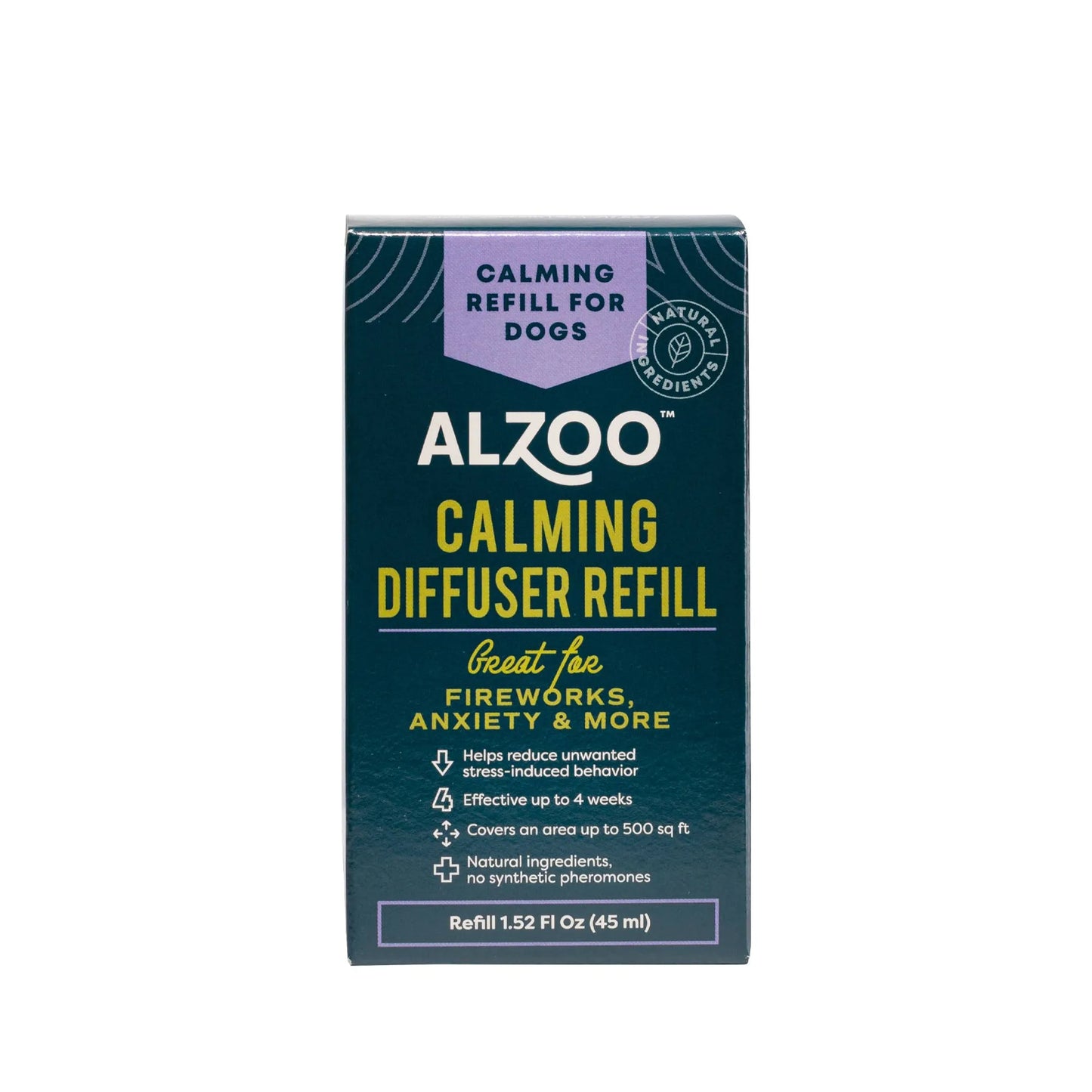 ALZOO Plant-Based Calming Diffuser Refill for Dogs