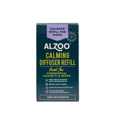 ALZOO Plant-Based Calming Diffuser Refill for Dogs