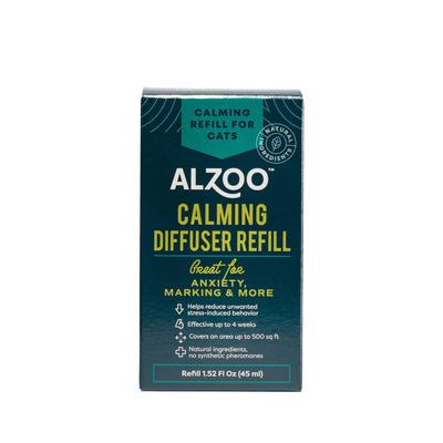 ALZOO Plant-Based Stress Relief Cat Calming Refill - 100% Natural Extracts