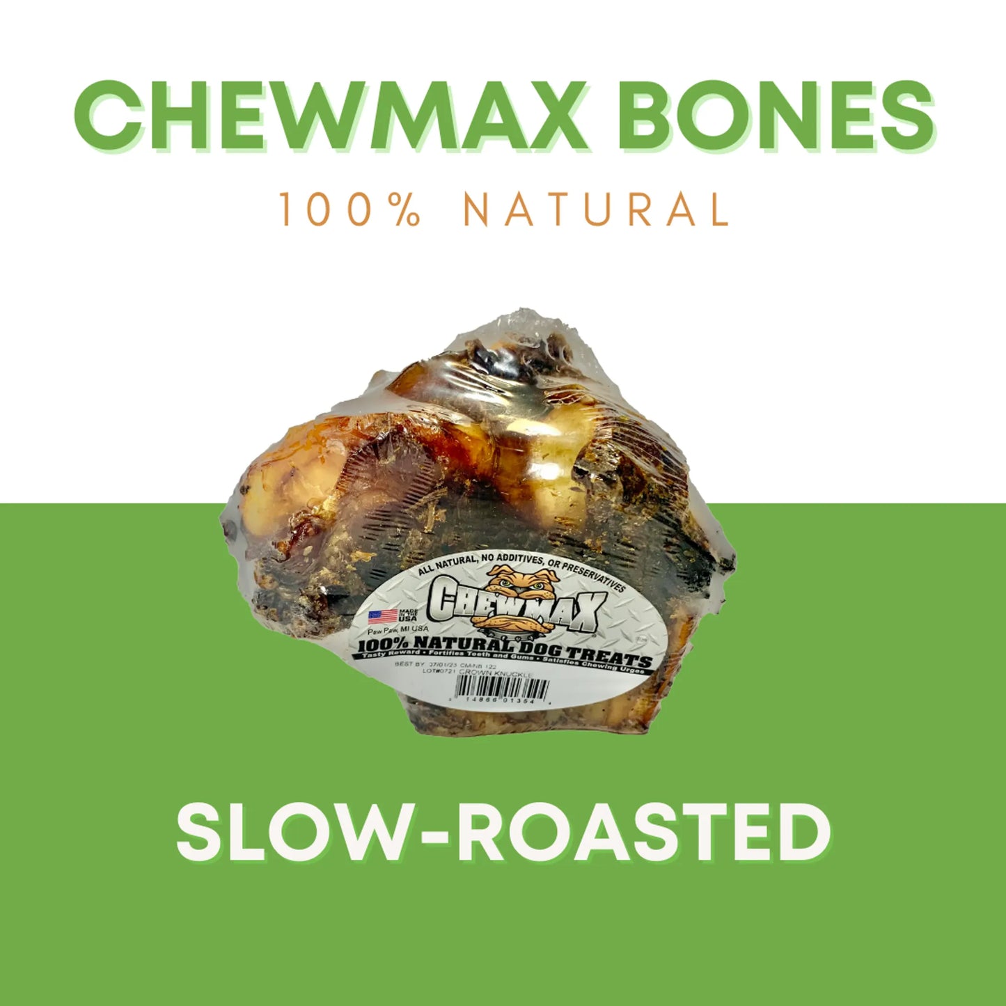 Crown Knuckle Beef Bone for Dogs - Nutritious and Satisfying Treat