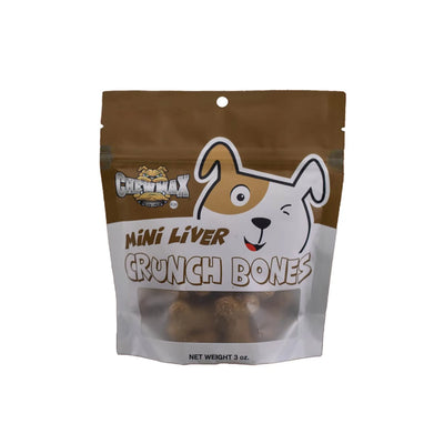 Mini Liver Crunch Bones - High Protein Dog Treats