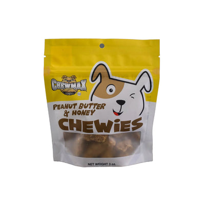 Peanut Butter & Honey Chewies - High Protein Dog Treats