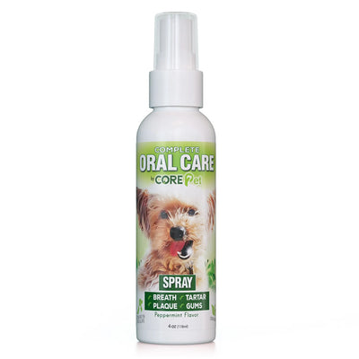 Oral Care Peppermint Spray - All-Natural Pet Dental Care