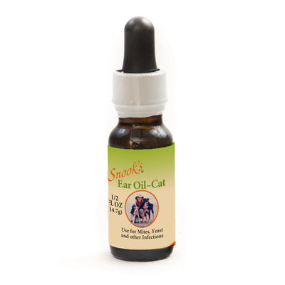 Snook's Cat Ear Oil - Natural Treatment for Ear Infections