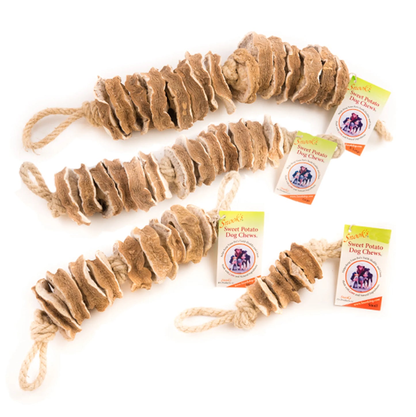 Snook's Sweet Potato Dog Chews - GMO-Free & Nutritious Dog Treat