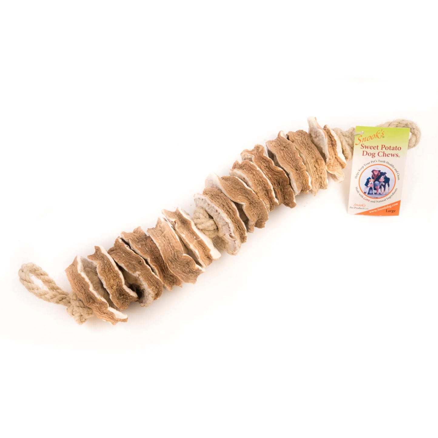 Snook's Sweet Potato Dog Chews - GMO-Free & Nutritious Dog Treat