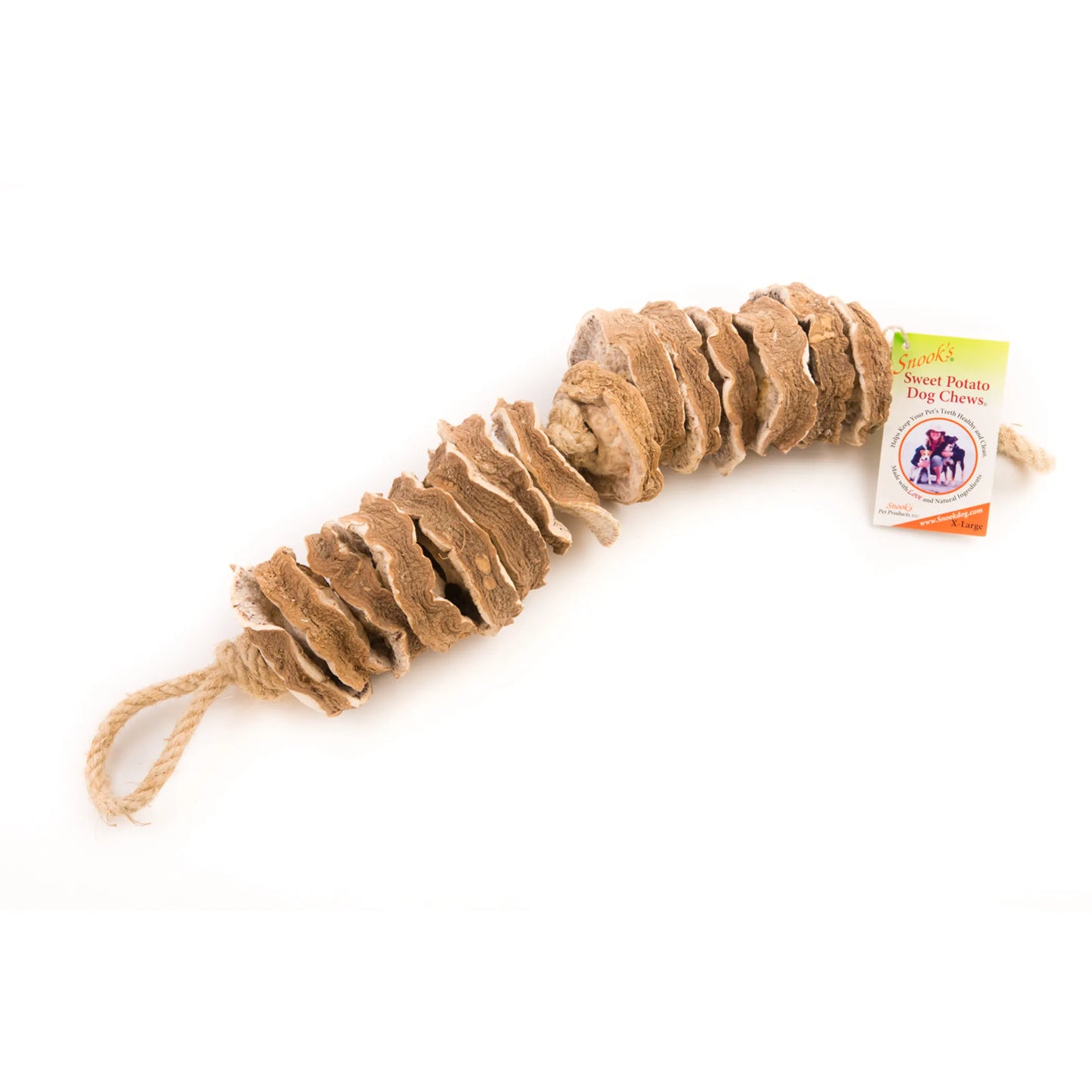 Snook's Sweet Potato Dog Chews - GMO-Free & Nutritious Dog Treat