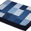 Orthopedic Denim Patchwork Dog Bed - Large