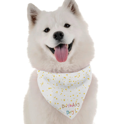 'Birthday Boy' Dog Bandana - Stylish, Comfortable Pet Apparel