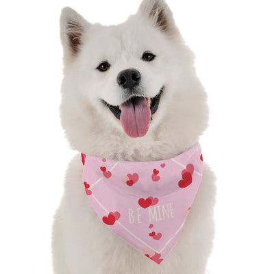 'Be Mine' Valentine's Dog Bandana - Love-filled, Comfortable Pet Apparel