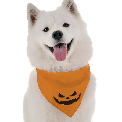 'Jack-O-Lantern' Dog Bandana - Top-Quality Microfiber - Made in the USA