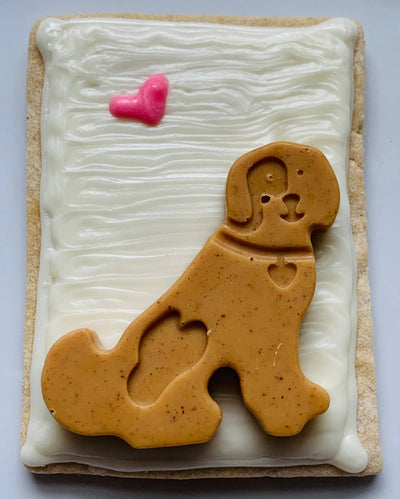 All My Heart Dog Treat - Limited Edition Vanilla & Peanut Butter Cookie