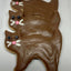 Fraidy Cat Dog Treat - Carob Cat-shaped Cookies with Vanilla Icing