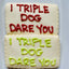But, The Bell Rang Dog Treat - Christmas-themed Shortbread Cookies