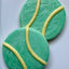 Fetch Tennis Ball Dog Treat - Vanilla Cookie with Icing