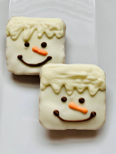 Frosty the Brownie Dog Treat - Chewy Carob Delight