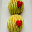 Grinch Cakeball Dog Treat - Cinnamon & Honey Delight