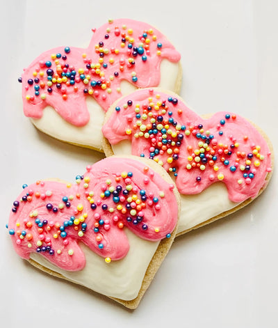 Heartthrob Dog Treat - Vanilla Heart-Shaped Delight