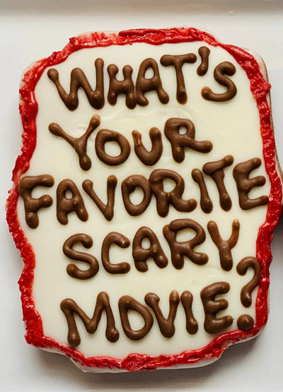 Scream - Carob Dog Treats with Vanilla Icing