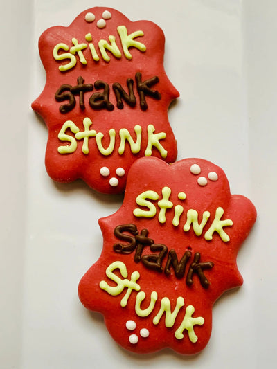 Stink, Stank, Stunk Carob Brownie Flavored Cookie - Natural Dog Treat