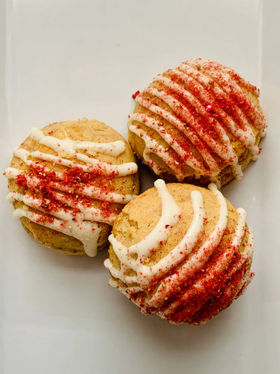 Strawberry Waffle Cone Cakeballs Dog Treats - All-Natural, Yummy