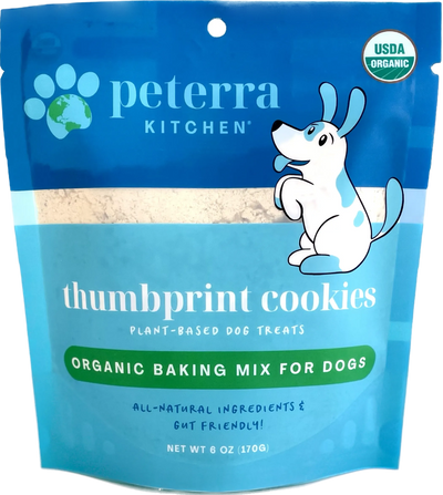 Organic Dog Treats Baking Mix - Thumbprint Cookies, Healthy