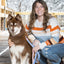 Blue Sky Orchid Waterproof Leash – Durable, Odor-Proof, Winter-Ready